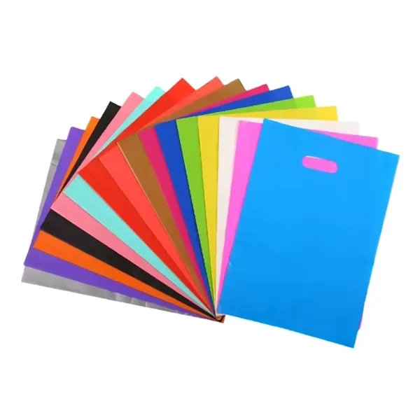 Die Cut Plastic Shopping Bag - Die Cut Plastic Shopping Bag - Image 1 of 1