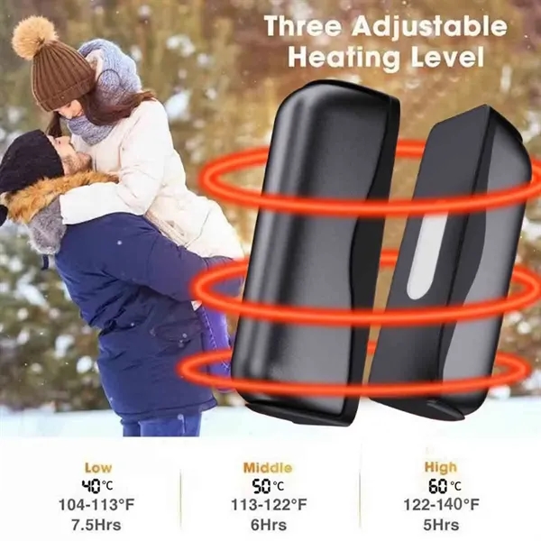 10000mAh Hand Warmer USB Power Bank - 10000mAh Hand Warmer USB Power Bank - Image 2 of 4