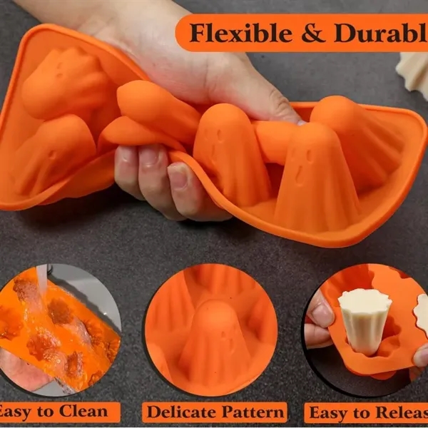 3D Ghost Silicone Mold - 3D Ghost Silicone Mold - Image 3 of 4