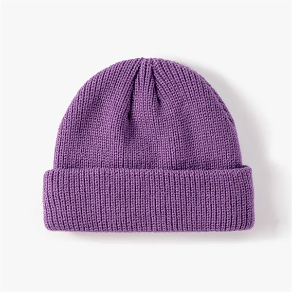 Knit Cuff Beanie Cap - Knit Cuff Beanie Cap - Image 5 of 8