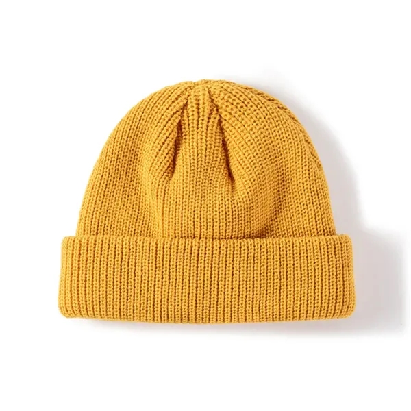 Knit Cuff Beanie Cap - Knit Cuff Beanie Cap - Image 8 of 8