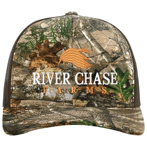Richardson Snapback Trucker Hat-Leatherette Patch or Embroid - Richardson Snapback Trucker Hat-Leatherette Patch or Embroid - Image 1 of 45