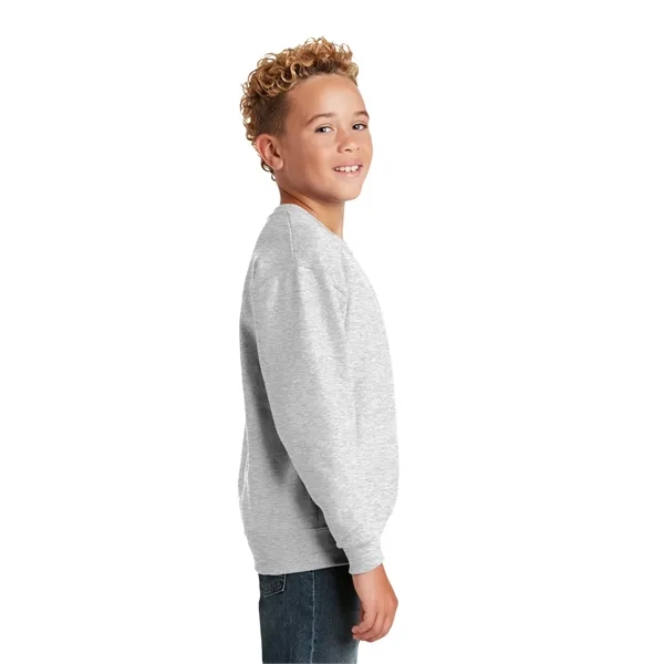 Jerzees - Youth NuBlend Crewneck Sweatshirt. - Jerzees - Youth NuBlend Crewneck Sweatshirt. - Image 2 of 49