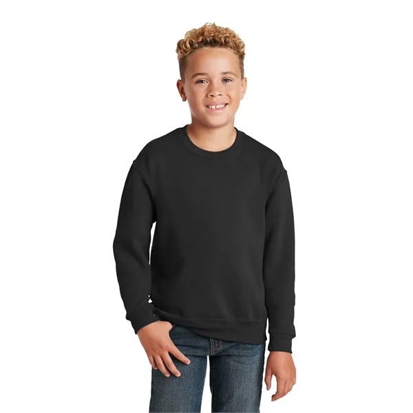 Jerzees - Youth NuBlend Crewneck Sweatshirt. - Jerzees - Youth NuBlend Crewneck Sweatshirt. - Image 3 of 49