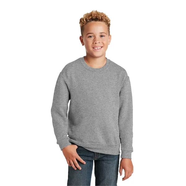 Jerzees - Youth NuBlend Crewneck Sweatshirt. - Jerzees - Youth NuBlend Crewneck Sweatshirt. - Image 11 of 49