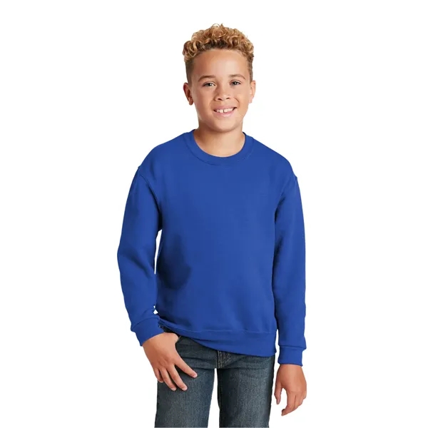 Jerzees - Youth NuBlend Crewneck Sweatshirt. - Jerzees - Youth NuBlend Crewneck Sweatshirt. - Image 16 of 49