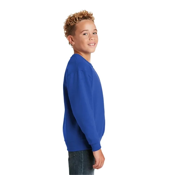 Jerzees - Youth NuBlend Crewneck Sweatshirt. - Jerzees - Youth NuBlend Crewneck Sweatshirt. - Image 18 of 49