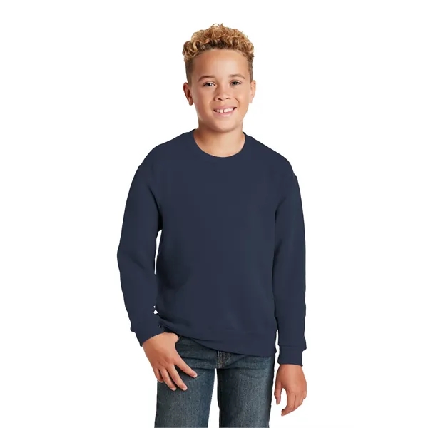 Jerzees - Youth NuBlend Crewneck Sweatshirt. - Jerzees - Youth NuBlend Crewneck Sweatshirt. - Image 47 of 49