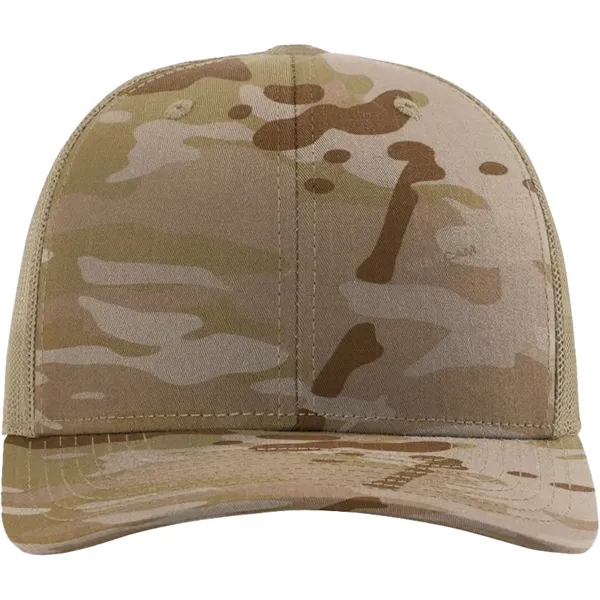 Richardson 112PT Printed Tactical Snapback Trucker Hat - Richardson 112PT Printed Tactical Snapback Trucker Hat - Image 18 of 20