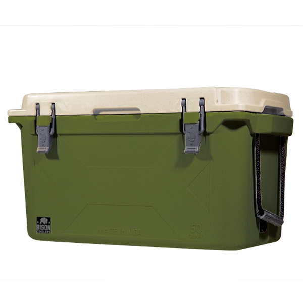 50 QT Hard Bison Cooler - Made in USA - Decoration Available - 50 QT Hard Bison Cooler - Made in USA - Decoration Available - Image 7 of 10