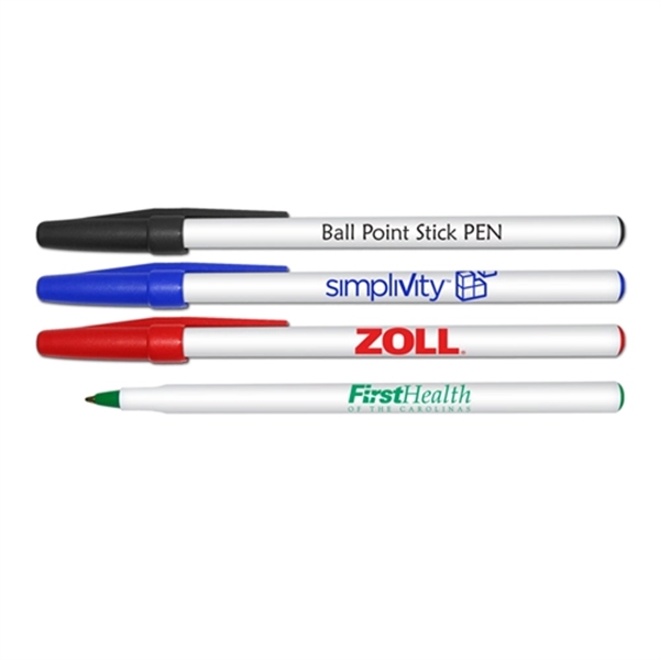 Round Ball Point Stick Pen - Round Ball Point Stick Pen - Image 0 of 4