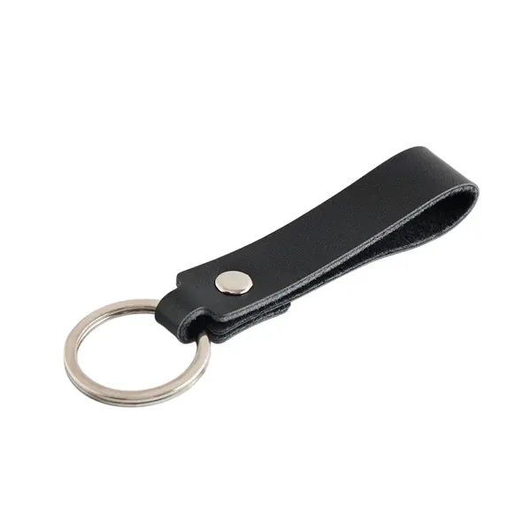 Personalized Leather Keychain - Personalized Leather Keychain - Image 3 of 10