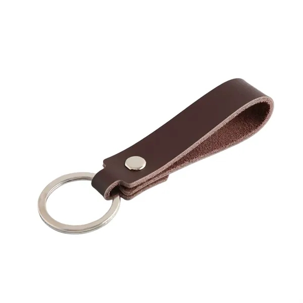 Personalized Leather Keychain - Personalized Leather Keychain - Image 4 of 10