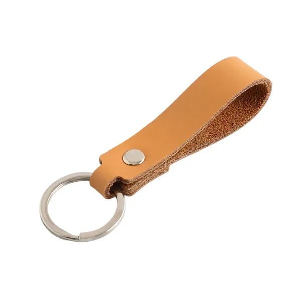 Personalized Leather Keychain - Personalized Leather Keychain - Image 7 of 10