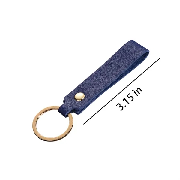 Personalized Leather Keychain - Personalized Leather Keychain - Image 10 of 10