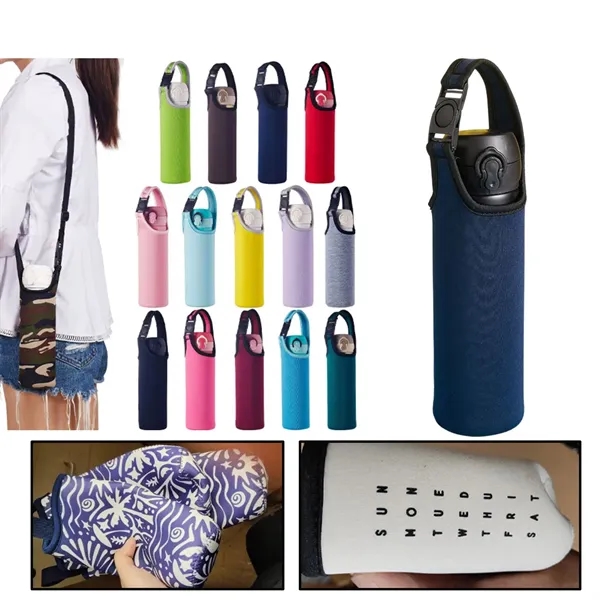 Water Bottle Cover Sleeve Pouch - Water Bottle Cover Sleeve Pouch - Image 1 of 16