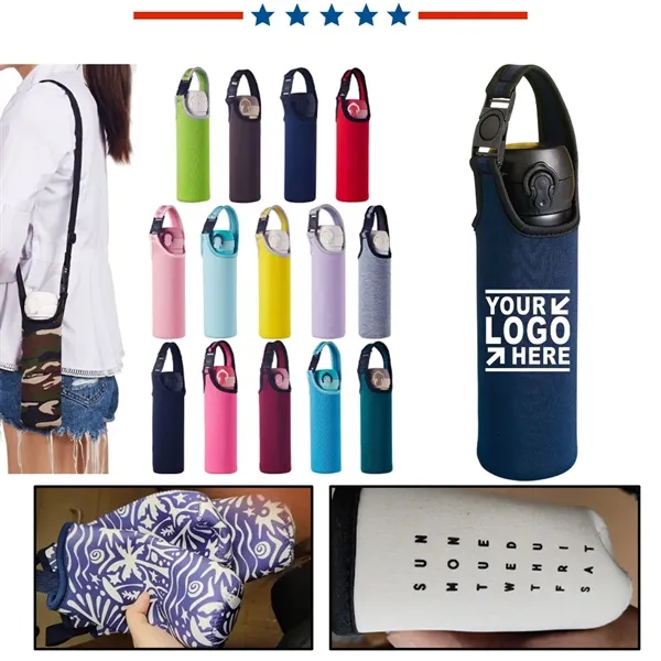 Water Bottle Cover Sleeve Pouch - Water Bottle Cover Sleeve Pouch - Image 0 of 16