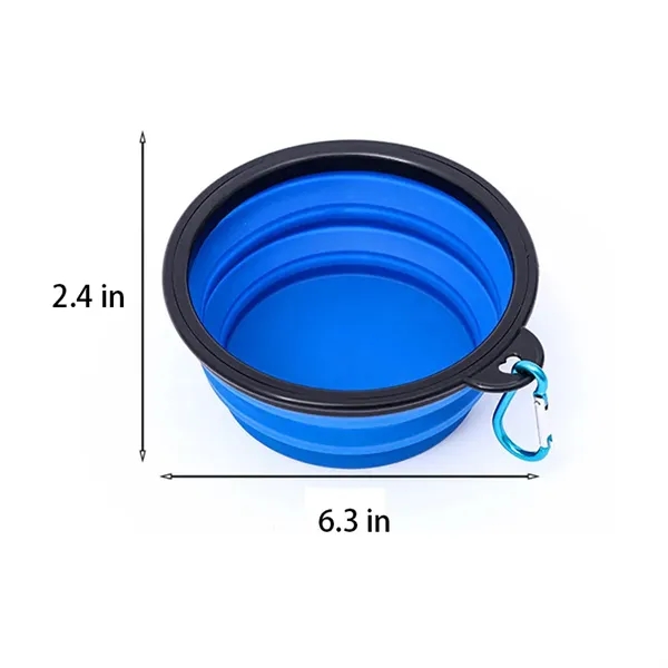 Outdoor Pet Collapsible Bowl Dish - Outdoor Pet Collapsible Bowl Dish - Image 3 of 9