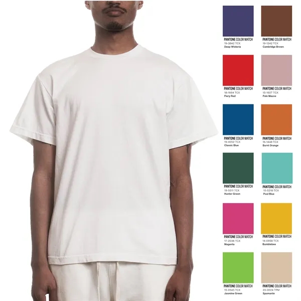 Pantone Custom 6.0 oz Heavy Weight Jersey Short Sleeve Tee - Pantone Custom 6.0 oz Heavy Weight Jersey Short Sleeve Tee - Image 0 of 1