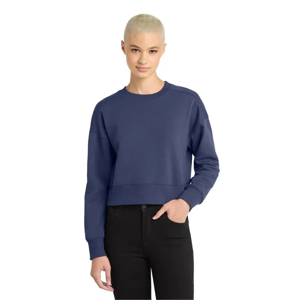District Women's Perfect Weight Fleece Cropped Crew - District Women's Perfect Weight Fleece Cropped Crew - Image 25 of 29
