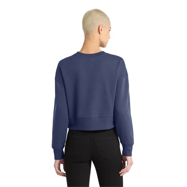 District Women's Perfect Weight Fleece Cropped Crew - District Women's Perfect Weight Fleece Cropped Crew - Image 26 of 29