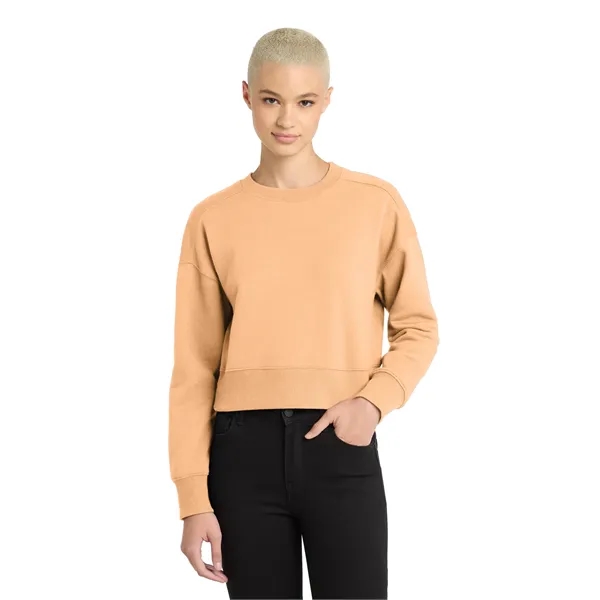 District Women's Perfect Weight Fleece Cropped Crew - District Women's Perfect Weight Fleece Cropped Crew - Image 0 of 29