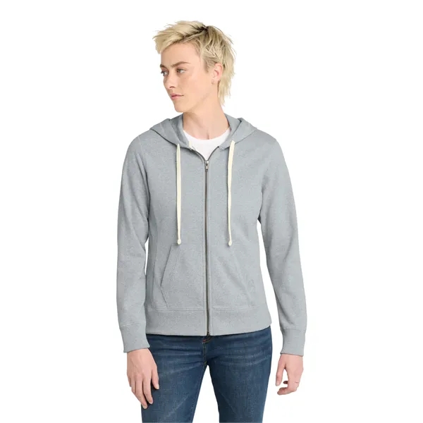District Women's Re-Fleece Full-Zip Hoodie - District Women's Re-Fleece Full-Zip Hoodie - Image 11 of 27