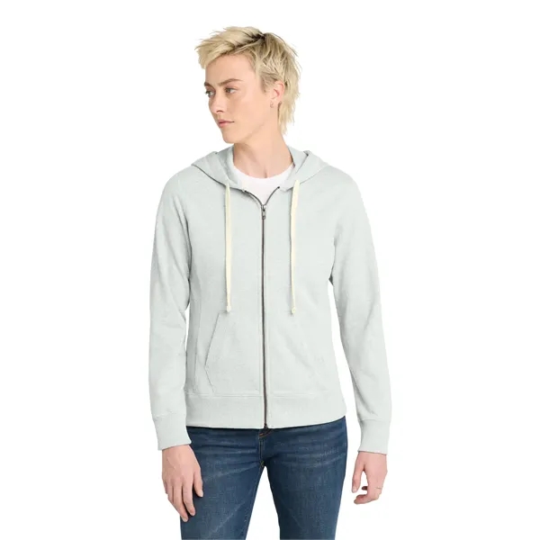 District Women's Re-Fleece Full-Zip Hoodie - District Women's Re-Fleece Full-Zip Hoodie - Image 26 of 27