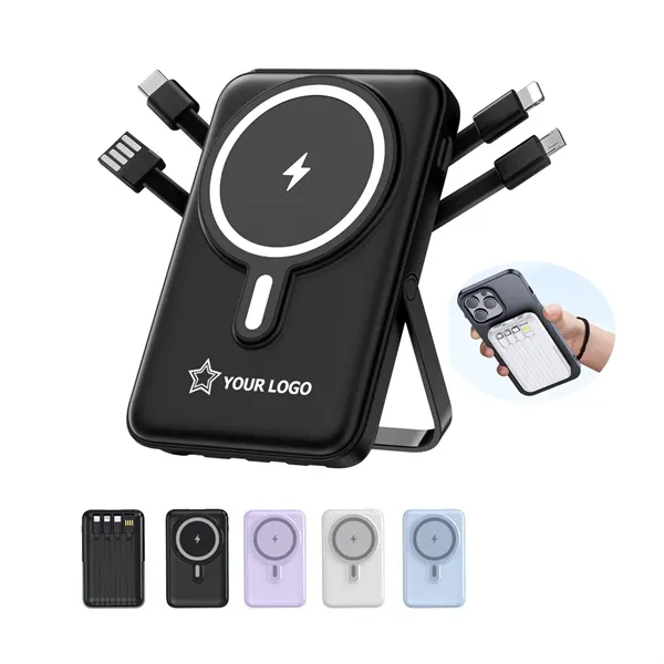 10000MAh Magnetic Fast Charging Power Bank with LED Display - 10000MAh Magnetic Fast Charging Power Bank with LED Display - Image 0 of 5