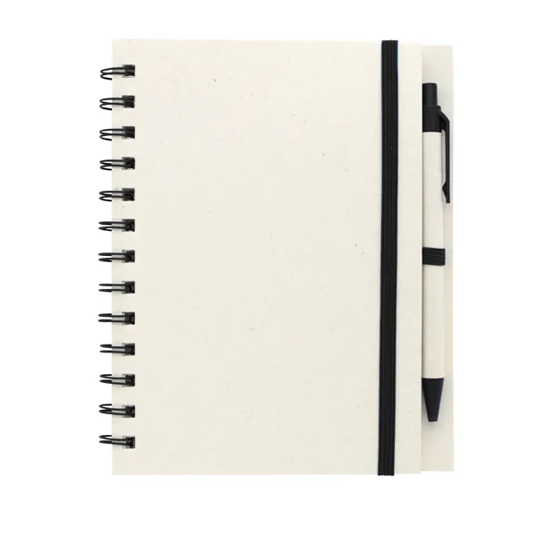 Good Value™ BoC Recycled Spiral Notebook with Pen - Good Value™ BoC Recycled Spiral Notebook with Pen - Image 4 of 7
