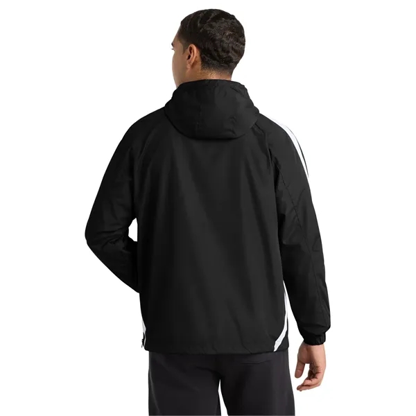 Sport-Tek Colorblock Raglan Anorak. - Sport-Tek Colorblock Raglan Anorak. - Image 1 of 14