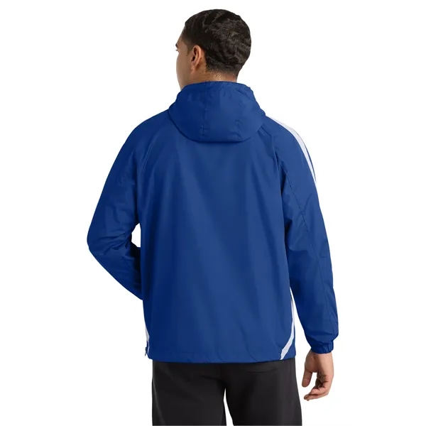 Sport-Tek Colorblock Raglan Anorak. - Sport-Tek Colorblock Raglan Anorak. - Image 6 of 14
