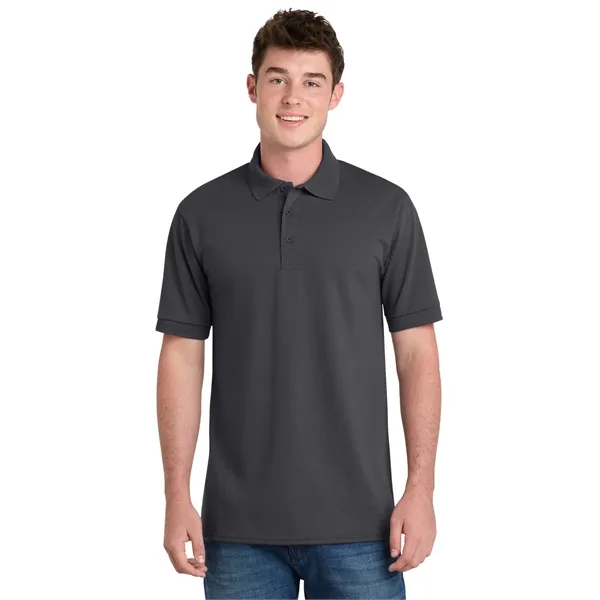 Port & Co Core Blend Jersey Knit Polo. - Port & Co Core Blend Jersey Knit Polo. - Image 21 of 100