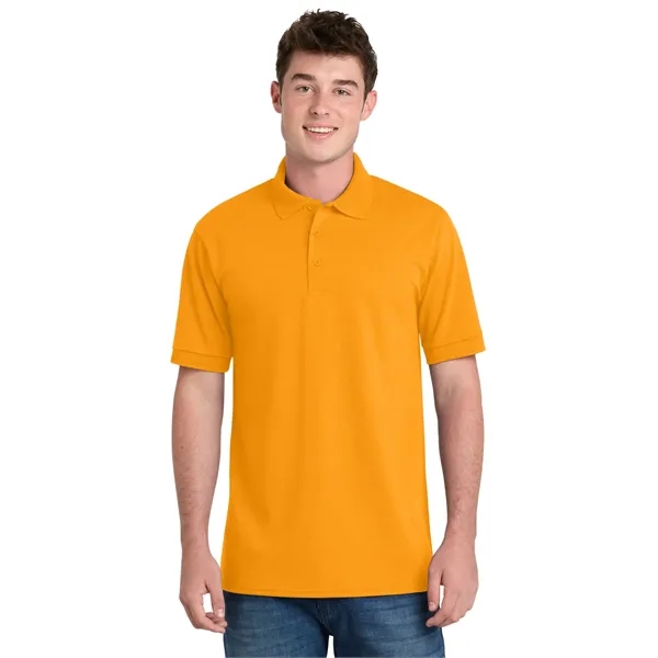 Port & Co Core Blend Jersey Knit Polo. - Port & Co Core Blend Jersey Knit Polo. - Image 31 of 100