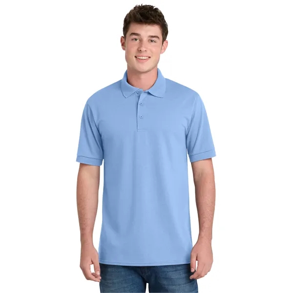 Port & Co Core Blend Jersey Knit Polo. - Port & Co Core Blend Jersey Knit Polo. - Image 46 of 100