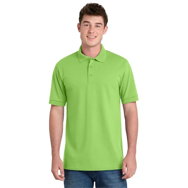 Port & Co Core Blend Jersey Knit Polo. - Port & Co Core Blend Jersey Knit Polo. - Image 51 of 100