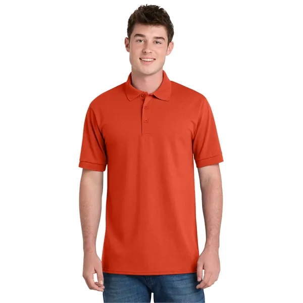 Port & Co Core Blend Jersey Knit Polo. - Port & Co Core Blend Jersey Knit Polo. - Image 61 of 100