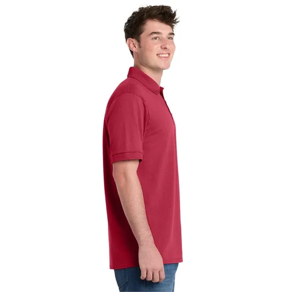 Port & Co Core Blend Jersey Knit Polo. - Port & Co Core Blend Jersey Knit Polo. - Image 75 of 100