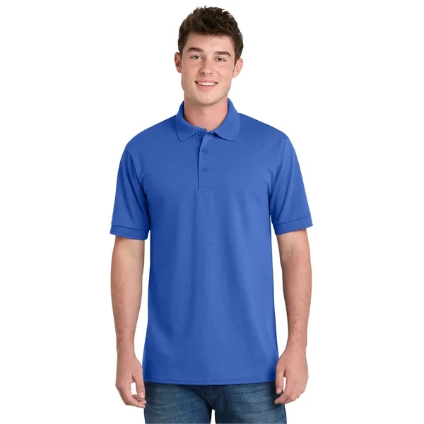 Port & Co Core Blend Jersey Knit Polo. - Port & Co Core Blend Jersey Knit Polo. - Image 77 of 100
