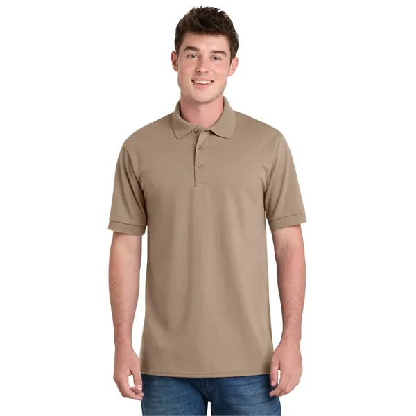 Port & Co Core Blend Jersey Knit Polo. - Port & Co Core Blend Jersey Knit Polo. - Image 87 of 100