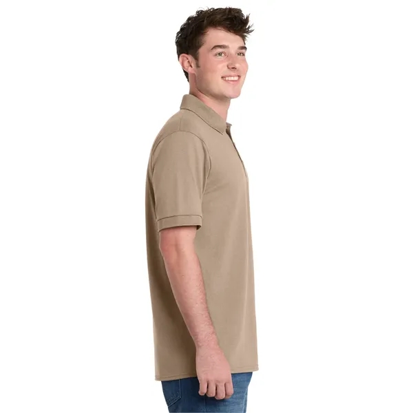 Port & Co Core Blend Jersey Knit Polo. - Port & Co Core Blend Jersey Knit Polo. - Image 90 of 100