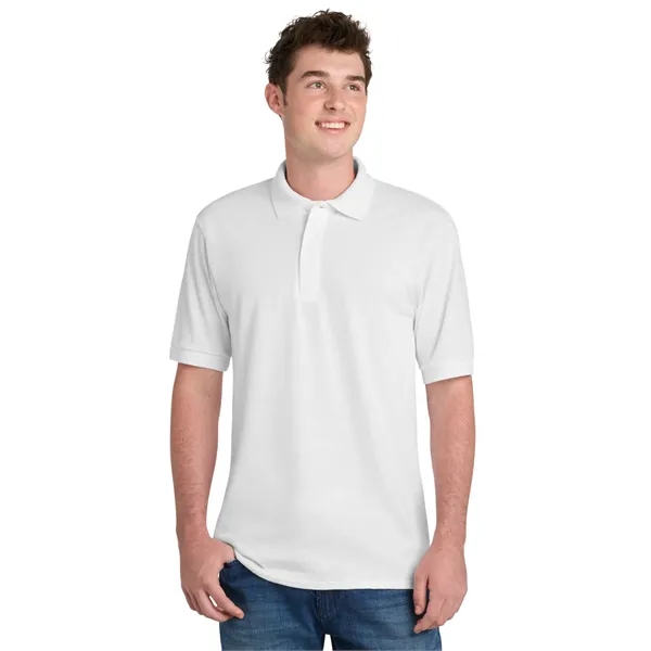 Port & Co Core Blend Jersey Knit Polo. - Port & Co Core Blend Jersey Knit Polo. - Image 97 of 100