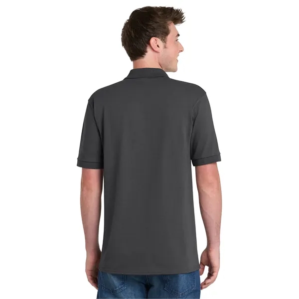 Port & Co Core Blend Jersey Knit Pocket Polo. - Port & Co Core Blend Jersey Knit Pocket Polo. - Image 6 of 35