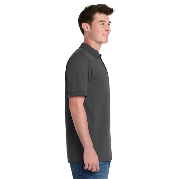 Port & Co Core Blend Jersey Knit Pocket Polo. - Port & Co Core Blend Jersey Knit Pocket Polo. - Image 8 of 35