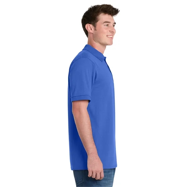 Port & Co Core Blend Jersey Knit Pocket Polo. - Port & Co Core Blend Jersey Knit Pocket Polo. - Image 24 of 35