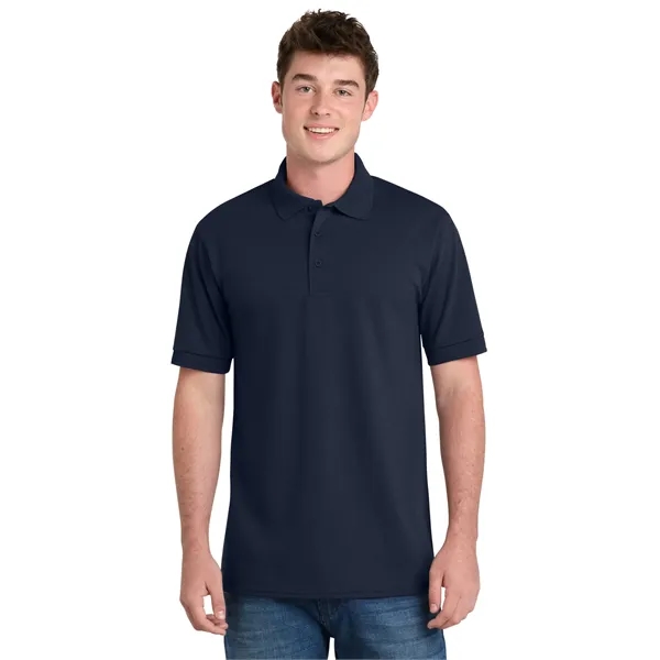 Port & Co Tall Core Blend Jersey Knit Polo. - Port & Co Tall Core Blend Jersey Knit Polo. - Image 21 of 67