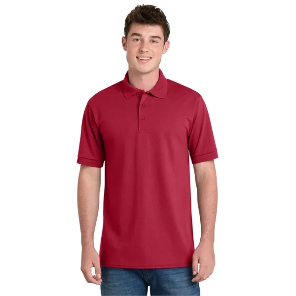 Port & Co Tall Core Blend Jersey Knit Polo. - Port & Co Tall Core Blend Jersey Knit Polo. - Image 49 of 67