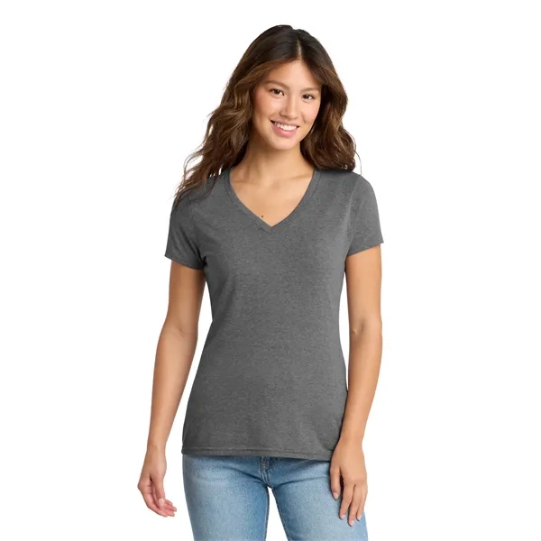 Port & Co Women's Tri-Blend V-Neck Tee. - Port & Co Women's Tri-Blend V-Neck Tee. - Image 15 of 40