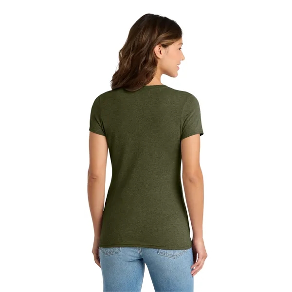 Port & Co Women's Tri-Blend V-Neck Tee. - Port & Co Women's Tri-Blend V-Neck Tee. - Image 21 of 40
