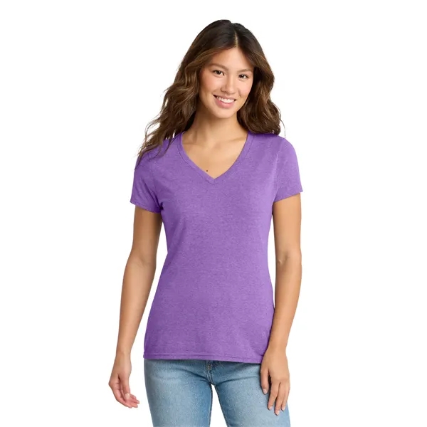Port & Co Women's Tri-Blend V-Neck Tee. - Port & Co Women's Tri-Blend V-Neck Tee. - Image 25 of 40